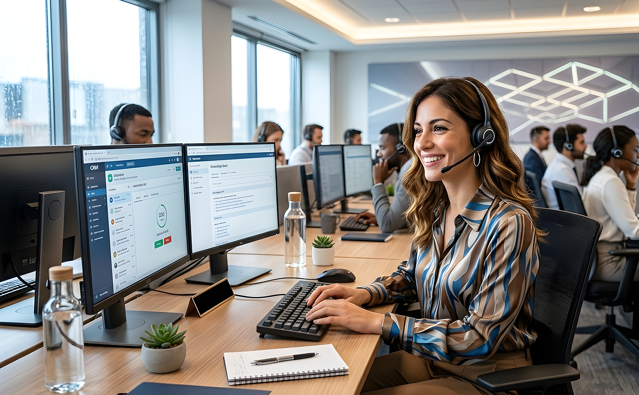 customer support workspace demonstration project preview